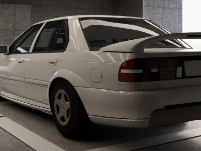 1992 FALCON GTR 3D model