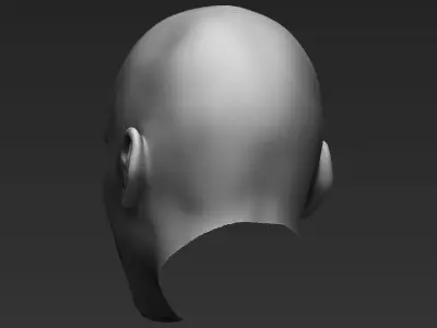 Michael Jordan standard version only mesh 3D model