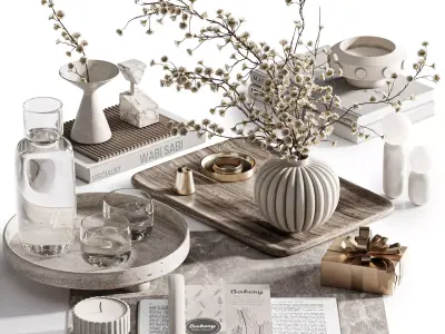 Decorative set15 3D model