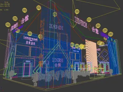 Exhibition - Area - 20X10-3DMAX2010-018 3D model