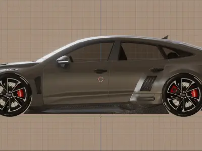 Audi RS 7 Sportback Widebody 3D model