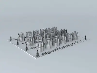 Legionary Arcade 3D model