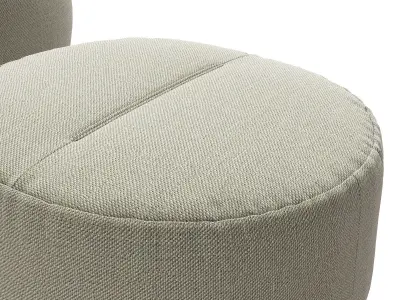 Friz e Frizzino Ivano Redaelli round pouf 3D model