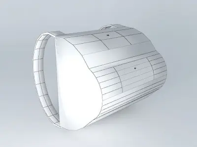 A BackPack led cuff Free 3D model
