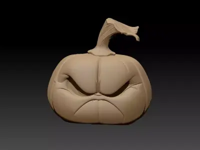 pumpkin decor for Halloween 3D print model