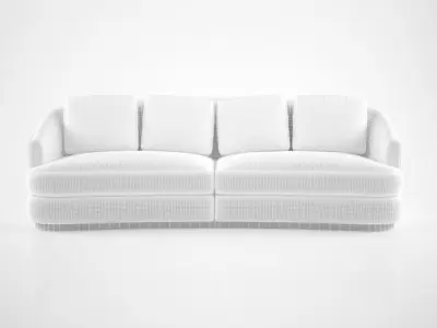 The Sofa and Chair Company Hudson sofa 3D model