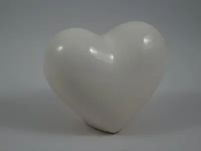 Heart love 3D print model