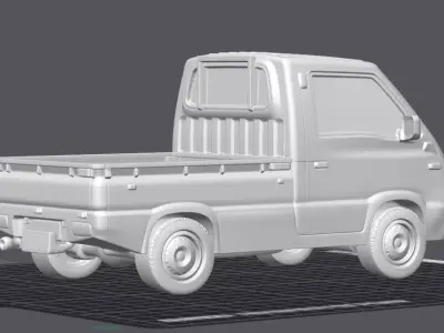 Suzuki D12 KeyTruck 3d Car Model 3D print model