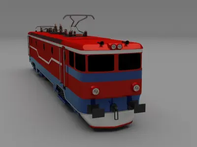 Electric Locomotive 3D model