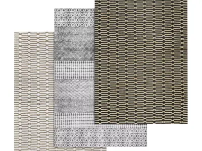 Rug Set 1291 3D model