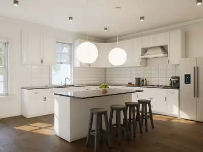 Suburban Modular House Pack 3D model