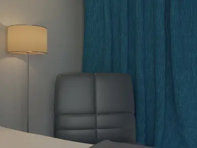 Bedroom Interior Design 3D model