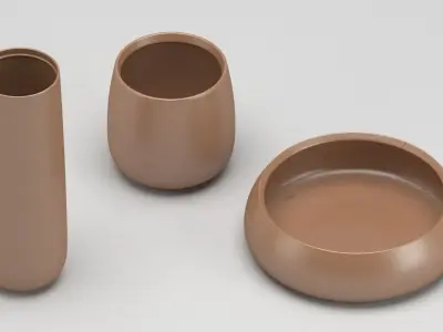 Pot 01 3D model