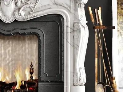 Decoration Set for the room 01 3D model