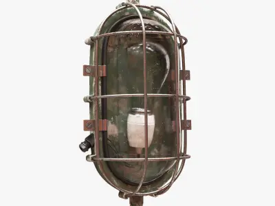 bulkhead light 3D model