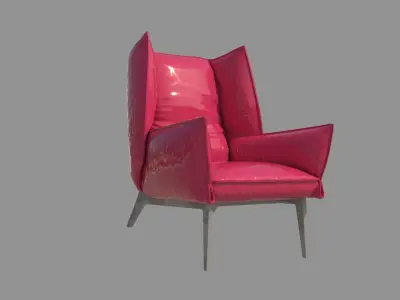 Frame Armchair  3D model