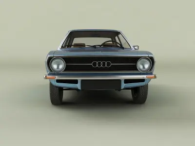 Audi 80 B1 Coupe 3D model