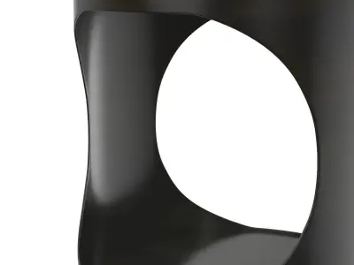 Eclipse Round Side Table 3D model