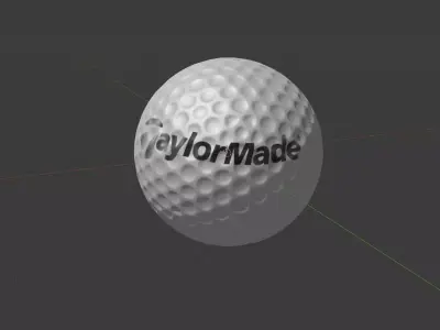 Golfball 3Dmodel 3D print model