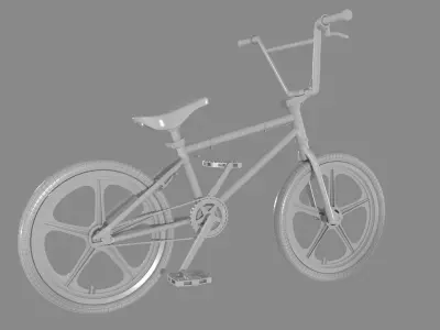 BMX Bicycle 3D model