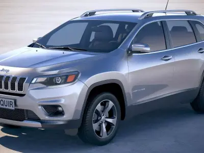 Jeep Cherokee Limited 2019 3D model
