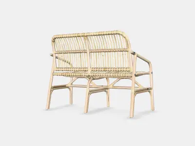SALNO Bench Low-poly 3D model