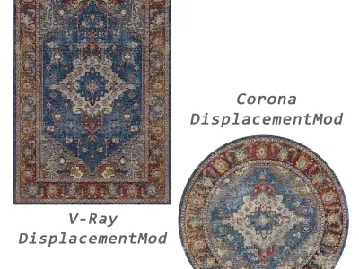 Rugs No 814 Low-poly 3D model