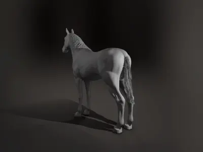 Horse 3D model