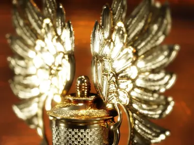 Golden Trophy Wing 3D model