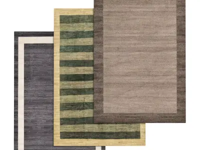 Rug Set 1906 3D model