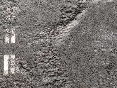 asphalt 25 png pbr seamless 4k 3D model