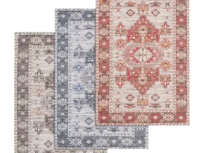 Rug Set 437 3D model