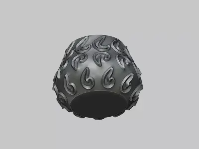 vase pot planter 3d print c06 3D print model