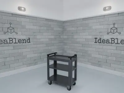 MODULAR WORKSHOP FURNITURE 1-10 3D print model