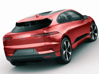 Jaguar I-Pace 2019  3D model