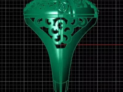 fusion luxury gold ring 3D print model