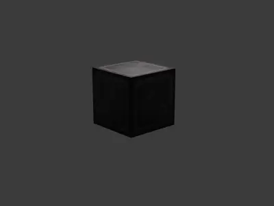 Netherite Block minecraft 3d  Model 3D model