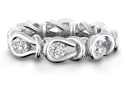 Band Ring 3D print model