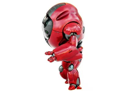 ASTRONAUT BOTV-2000 B Rigged for Unreal Engine - Unity - MIXAMO 3D model