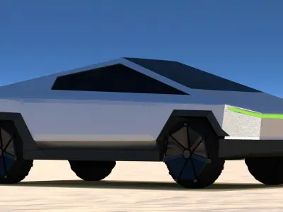 cybertruck 3D print model