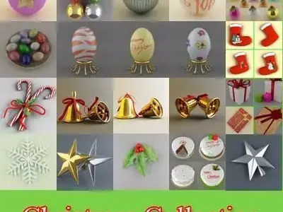  Big Christmas Collection 3D model