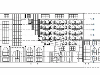 Hotel compelete revit projec 02 3D model