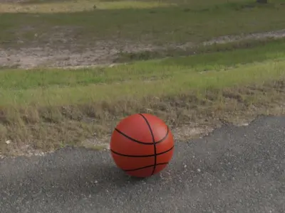 Basketball Free 3D model get
