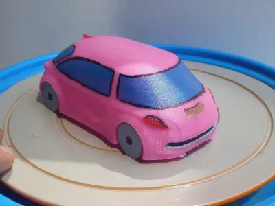 AAA Corvette Inspired RC Car Body 3D print model