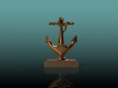 Anchor Home Decoration 3D print model