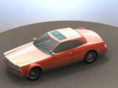 Maple Car 3D model