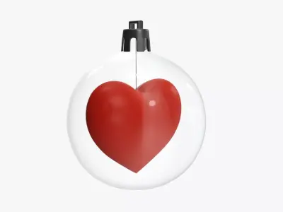 Christmas tree decoration toy 01 3D model