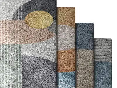 Carpet set 30 3D model