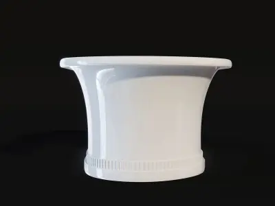 Thg-paris Honore bathtub b693 3D model