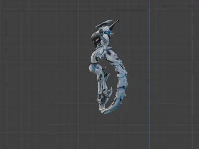 Cybernetic Sentinel Free 3D model